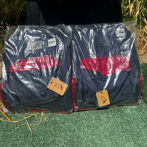 SLOPE BACKPACK DARK BLUE AND RED NEW!!